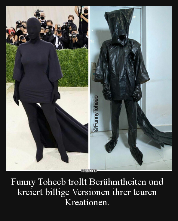 Funny Toheeb trollt Berühmtheiten und kreiert billige.. - Lustige Bilder | DEBESTE.de