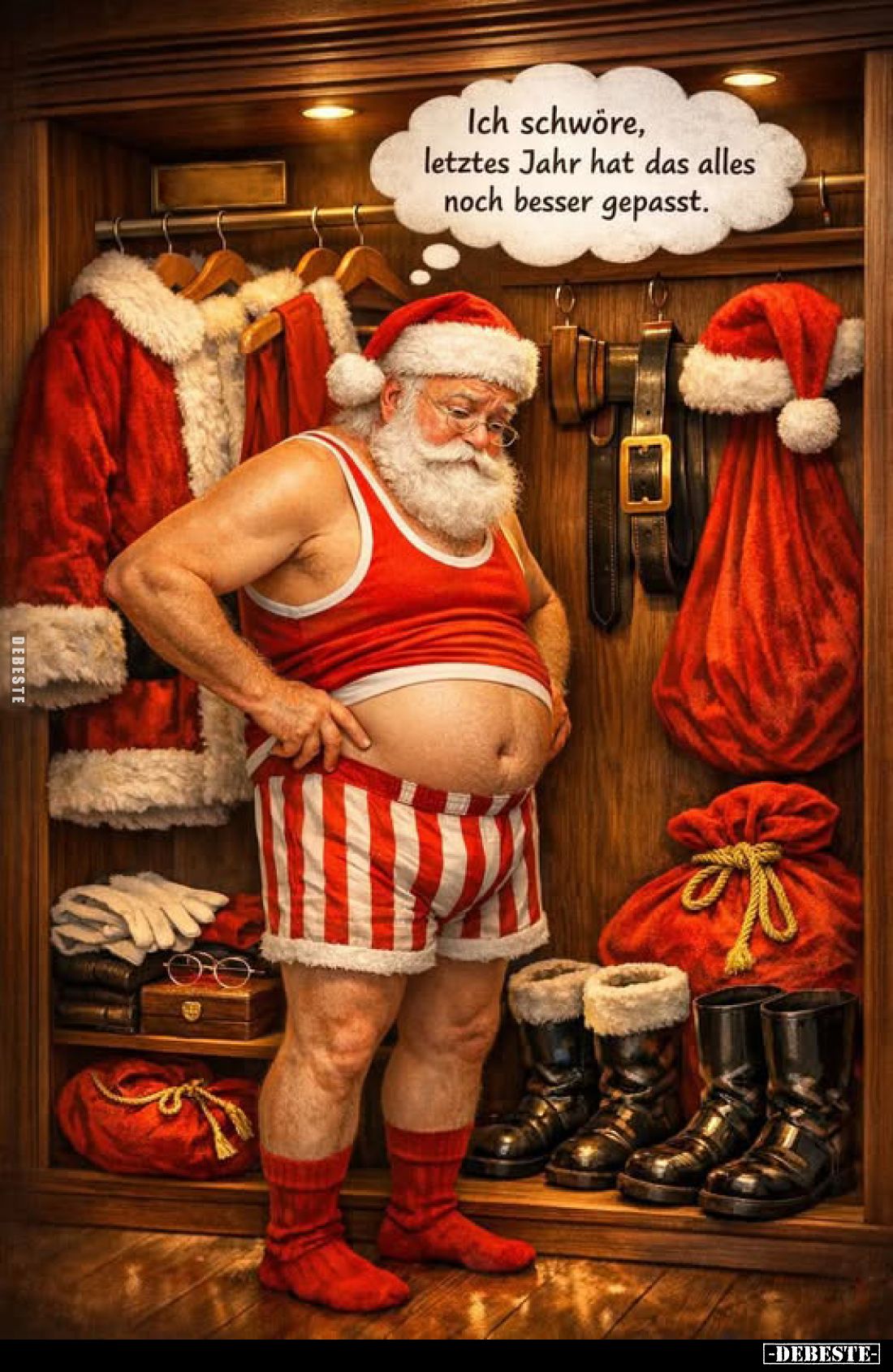 Ich schwöre, letztes Jahr hat das alles noch besser gepasst.