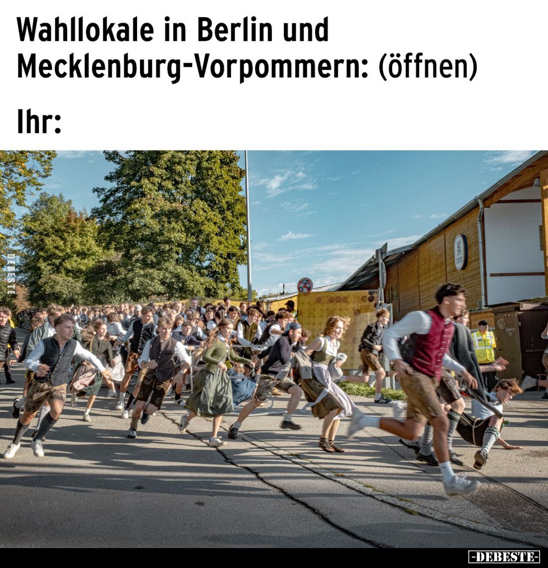 Wahllokale in Berlin und Mecklenburg-Vorpommern: (öffnen)
Ihr: