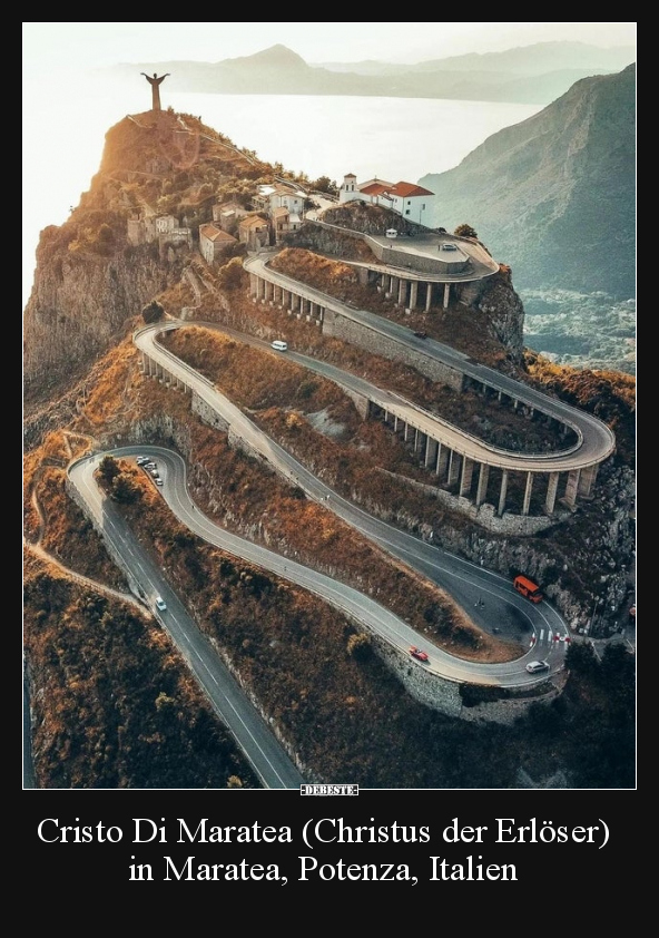 Cristo Di Maratea (Christus der Erlöser) in Maratea..