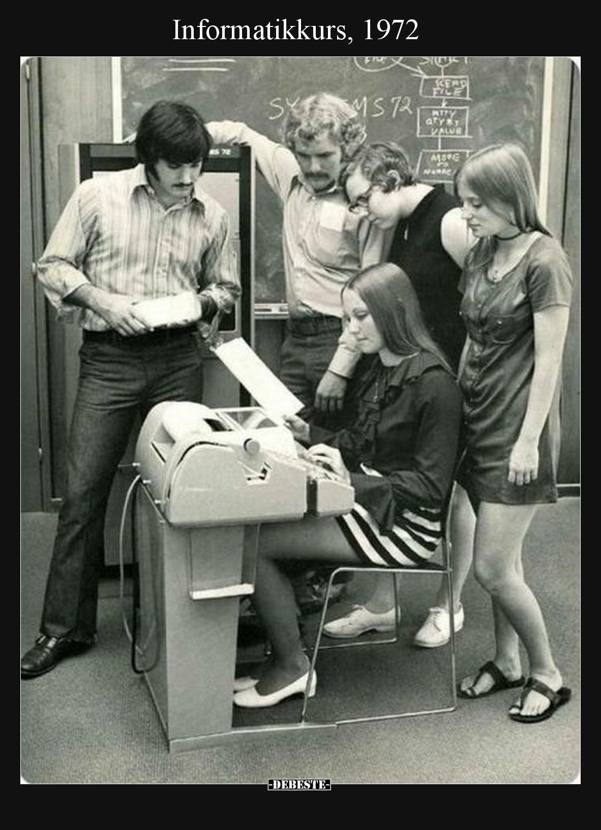 Informatikkurs, 1972