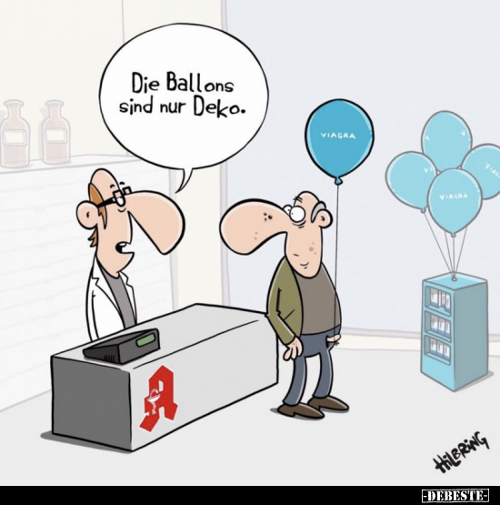 Die Ballons sind nur Deko... - Lustige Bilder | DEBESTE.de