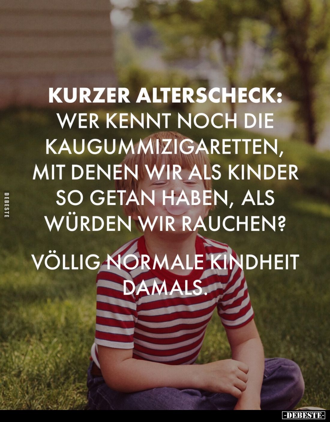 Kurzer Alterscheck: wer kennt noch die Kaugummizigaretten.. - Lustige Bilder | DEBESTE.de