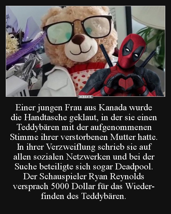 Einer jungen Frau aus Kanada wurde die Handtasche geklaut..