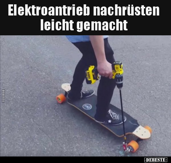 Elektroantrieb nachrüsten leicht gemacht..