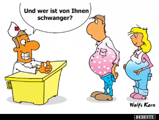 Und wer ist von Ihnen schwanger?.. - Lustige Bilder | DEBESTE.de