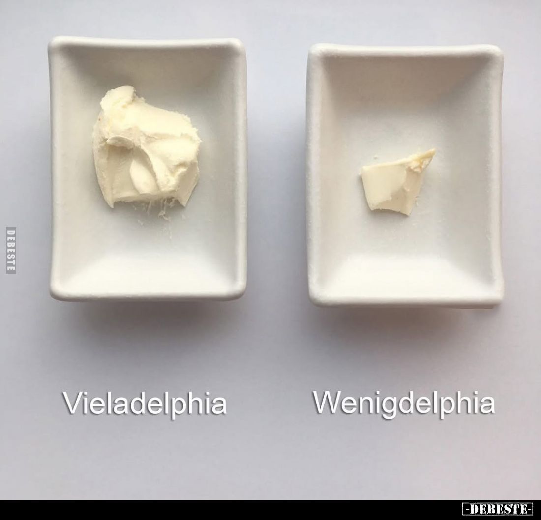 Vieladelphia vs
Wenigdelphia.
