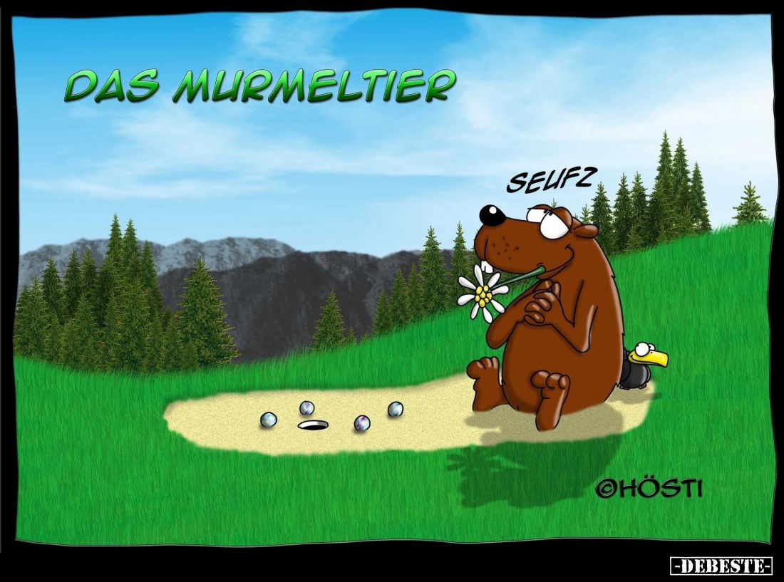 Das Murmeltier.