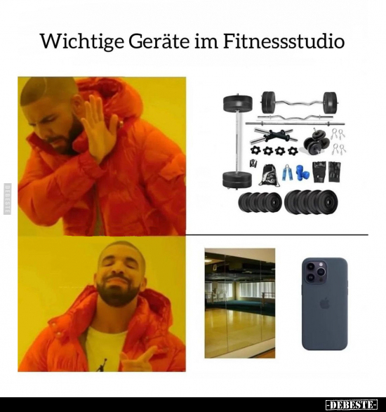 Wichtige Geräte im Fitnessstudio.. - Lustige Bilder | DEBESTE.de