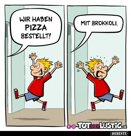 Wir haben Pizza bestellt!.. - Lustige Bilder | DEBESTE.de