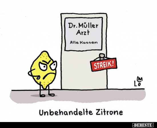 Unbehandelte Zitrone... - Lustige Bilder | DEBESTE.de