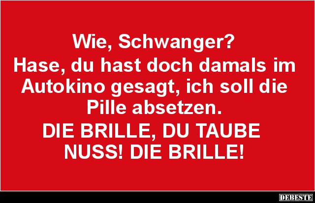 Wie, Schwanger? - Lustige Bilder | DEBESTE.de