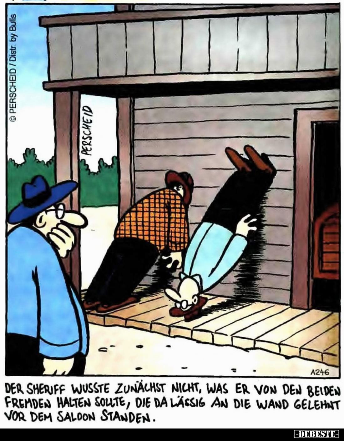 Der Sheriff wusste zunächst nicht, was er von den beiden.. - Lustige Bilder | DEBESTE.de
