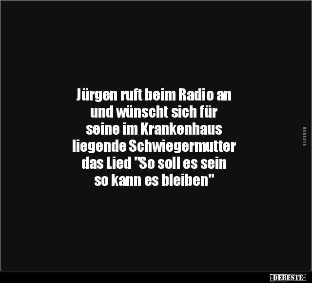 Jürgen ruft beim Radio.. - Lustige Bilder | DEBESTE.de