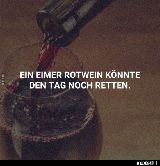 Eimer, Rotwein