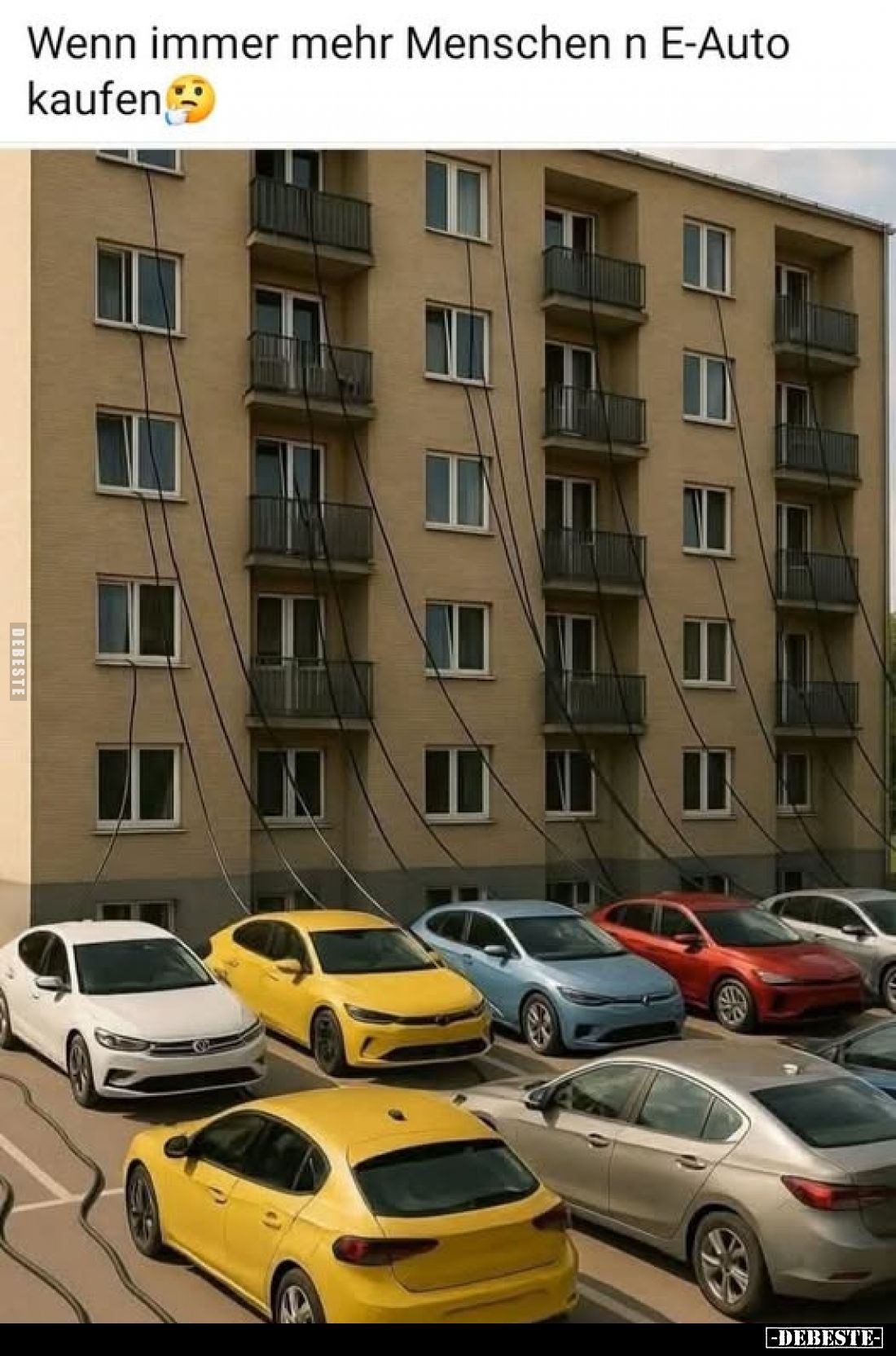 Wenn immer mehr Menschen n E-Auto kaufen.