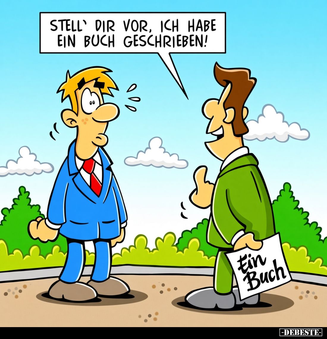 Stell dir vor, ich habe ein Buch geschrieben!