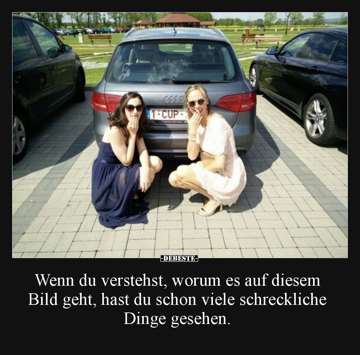 Wenn du verstehst, worum es auf diesem Bild geht, hast du schon viele schreckliche Dinge gesehen.