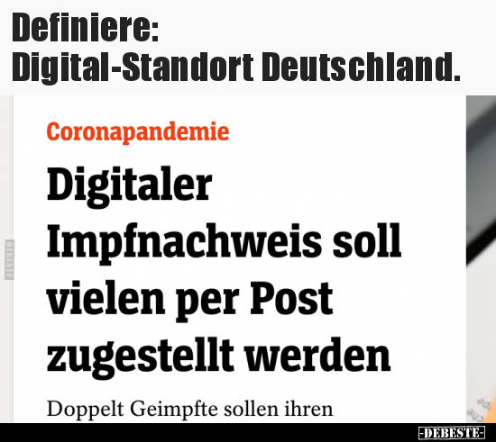 Definiere: Digital-Standort Deutschland...
