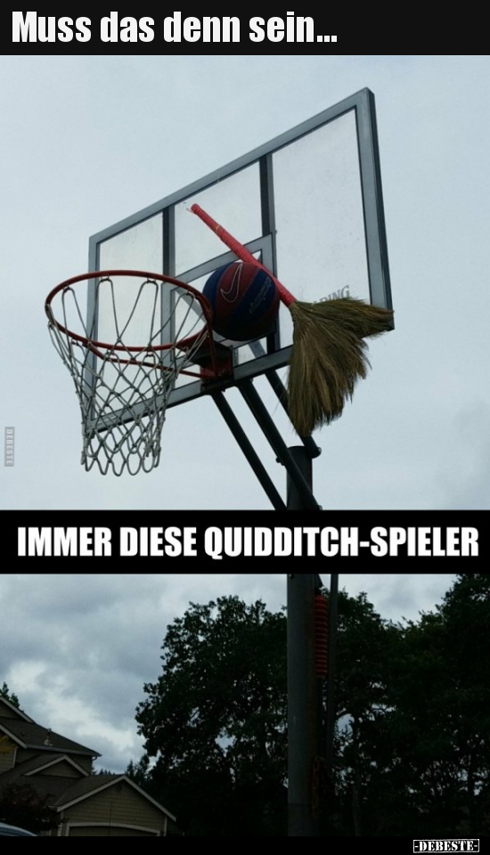 Muss das denn sein...