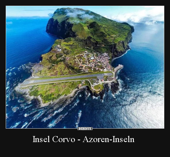 Insel Corvo - Azoren-Inseln.. - Lustige Bilder | DEBESTE.de
