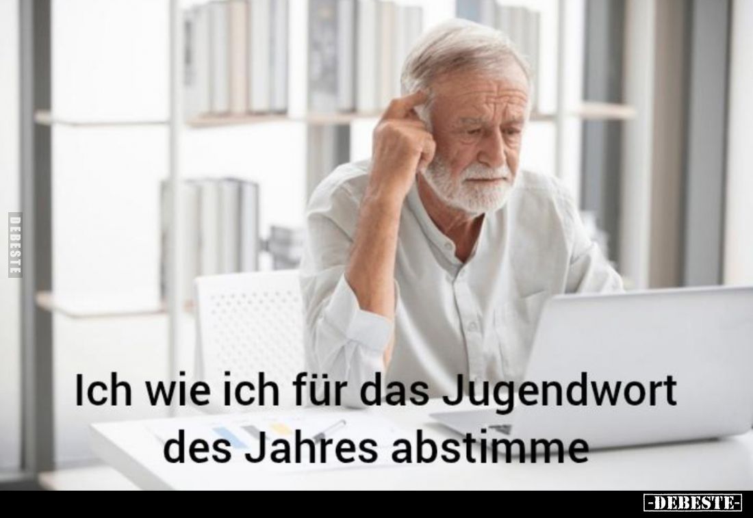 Ich wie ich für das Jugendwort des Jahres abstimme