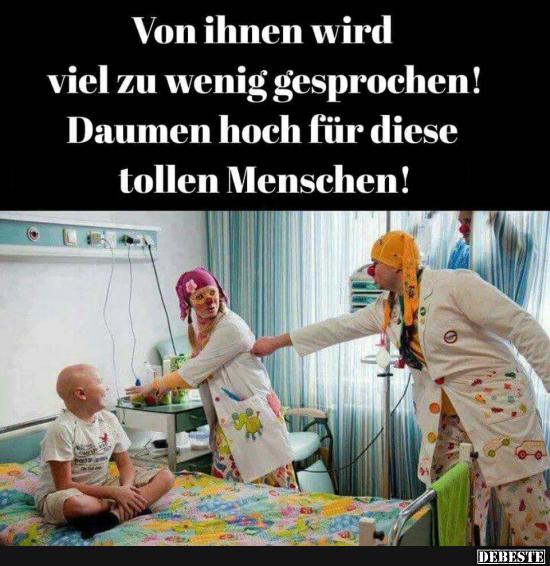 Von ihnen wird viel zu wenig gesprohen!