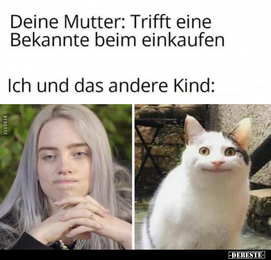 Deine Mutter: Trifft eine Bekannte beim einkaufen.. - Lustige Bilder | DEBESTE.de