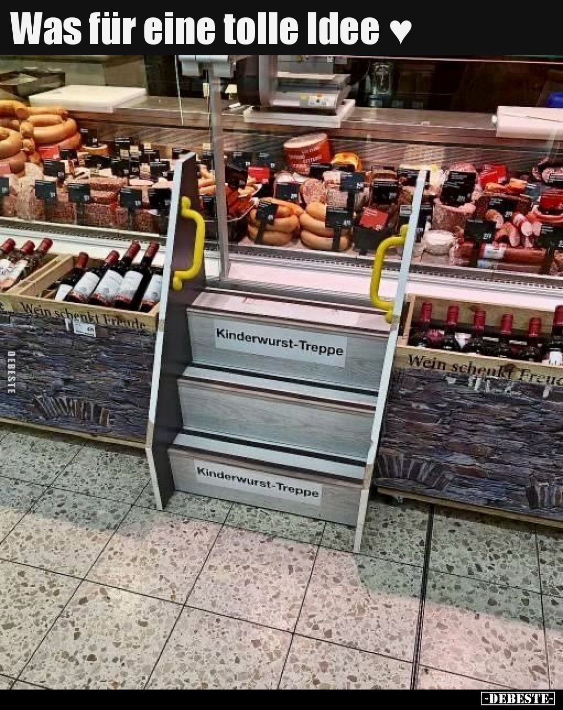 Was für eine tolle Idee