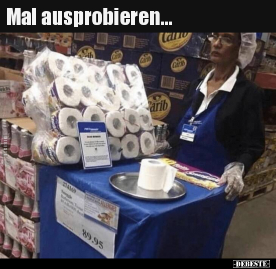 Mal ausprobieren... - Lustige Bilder | DEBESTE.de