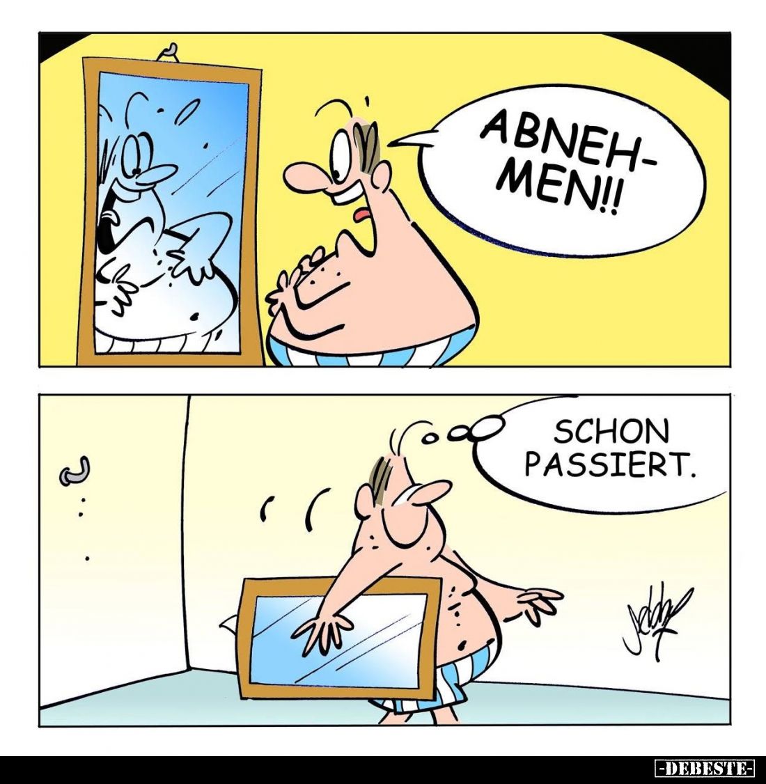 Abnehmen!! - Schon passiert.