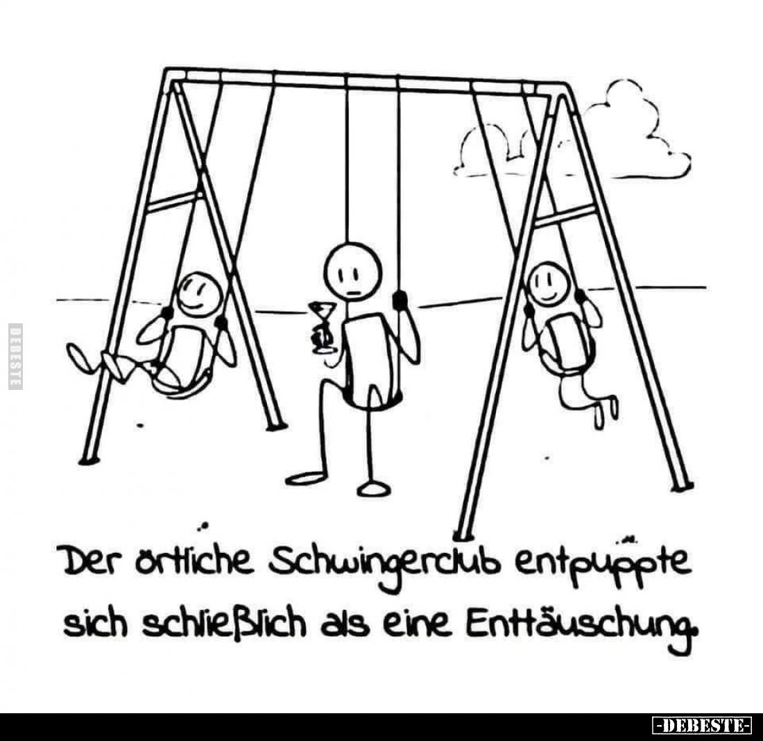 Der örtliche Schwingerclub entpuppte sich schließlich als.. - Lustige Bilder | DEBESTE.de
