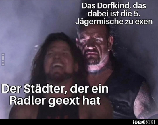 Der Städter, der ein Radler geext hat.. - Lustige Bilder | DEBESTE.de