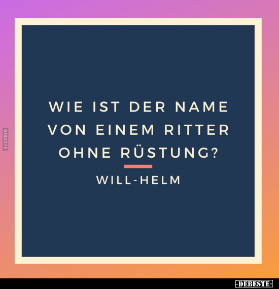 Wie ist der Name.. - Lustige Bilder | DEBESTE.de