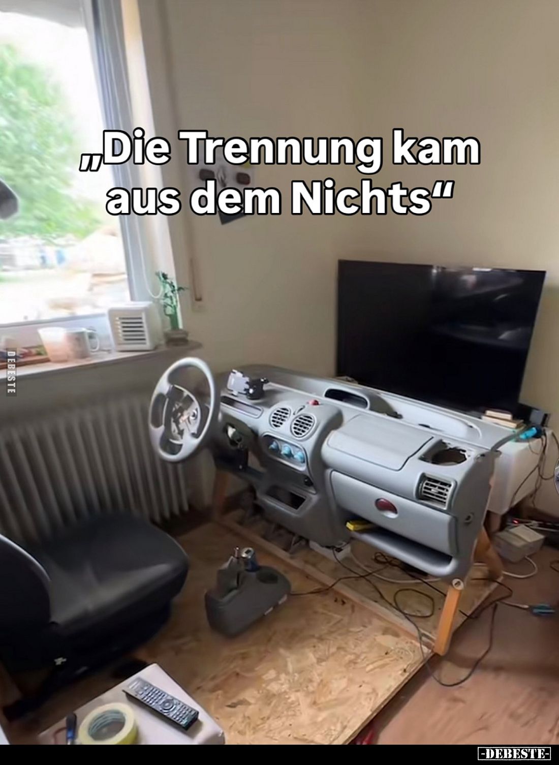 „Die Trennung kam
aus dem Nichts“
