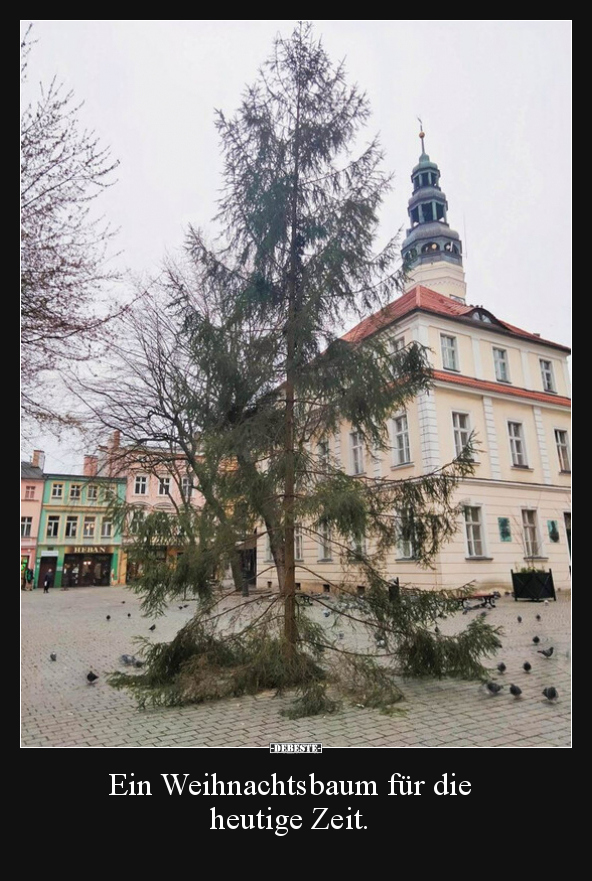 Ein Weihnachtsbaum für die heutige Zeit... - Lustige Bilder | DEBESTE.de