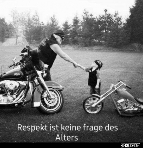 Respekt ist keine frage des Alters.. - Lustige Bilder | DEBESTE.de