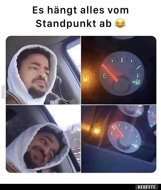 Es hängt alles vom Standpunkt ab