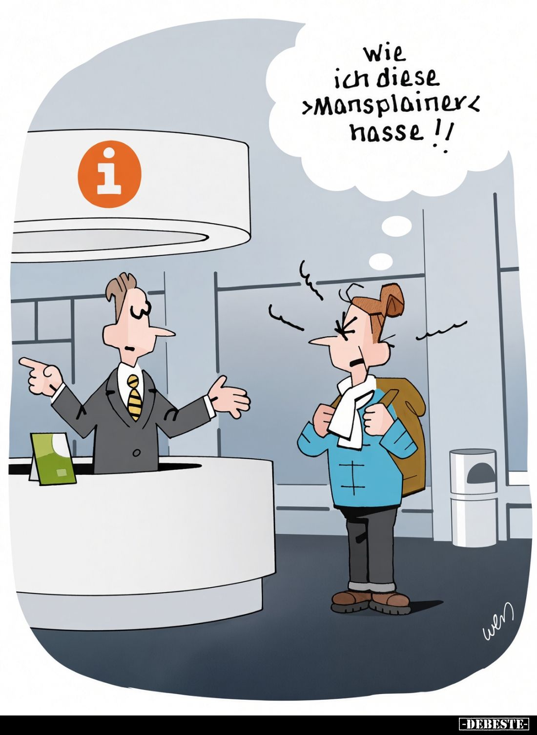 Wie ich diese Mansplainer hasse!!