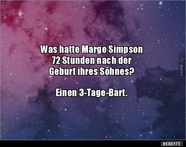 Was hatte Marge Simpson 72 Stunden nach der Geburt.. - Lustige Bilder | DEBESTE.de