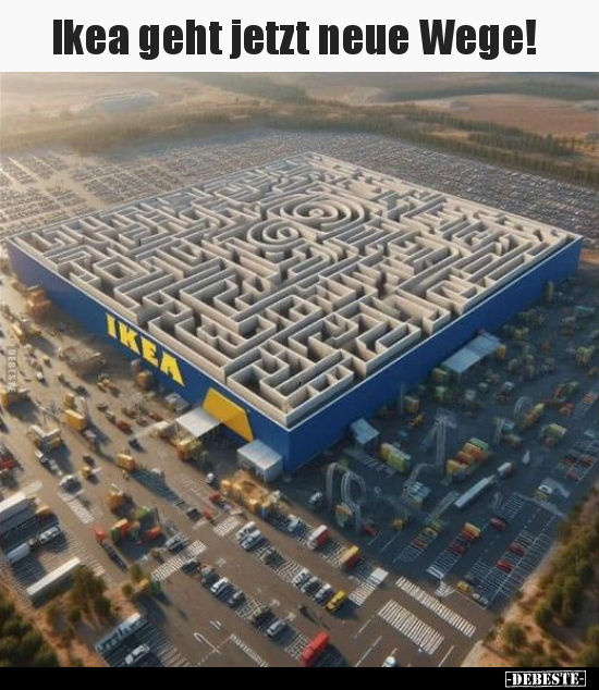 Ikea geht jetzt neue Wege!.. - Lustige Bilder | DEBESTE.de