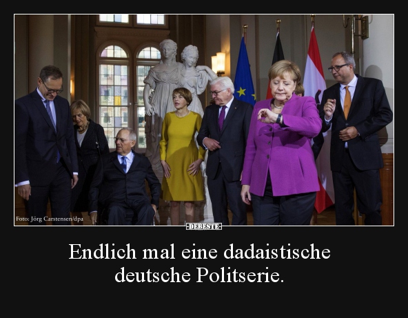 Endlich mal eine dadaistische deutsche Politserie...