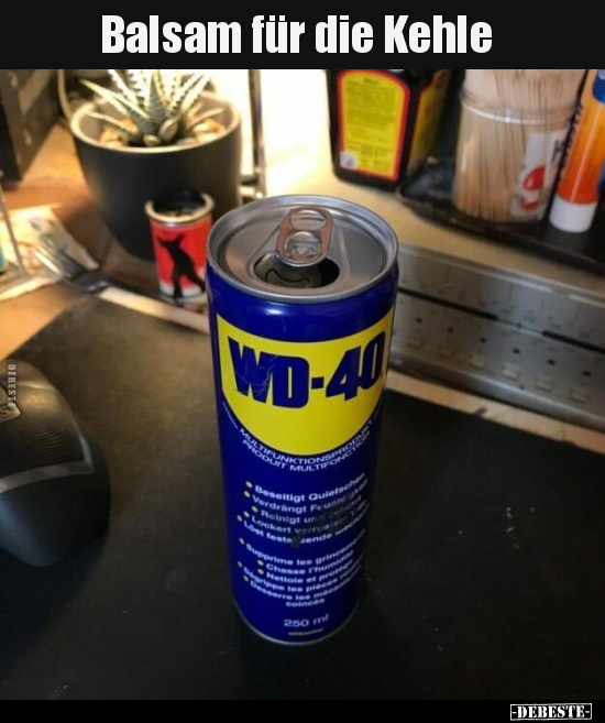 Balsam für die Kehle..