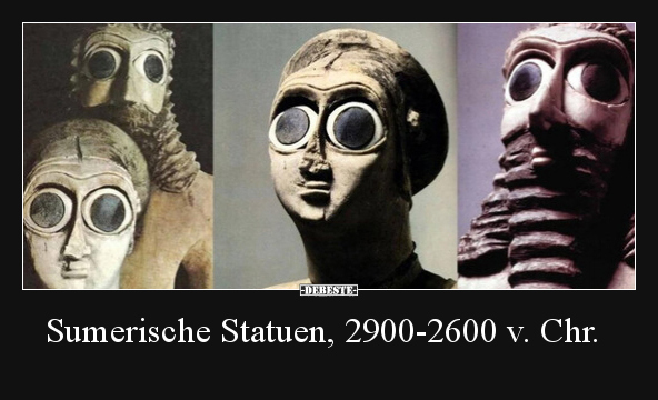 Sumerische Statuen, 2900-2600 v. Chr... - Lustige Bilder | DEBESTE.de