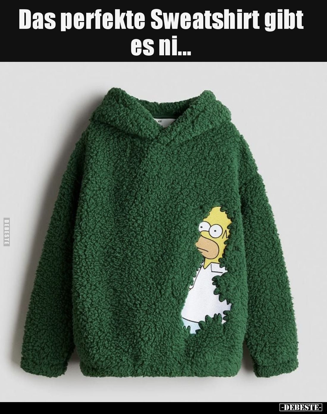 Das perfekte Sweatshirt gibt es nicht...