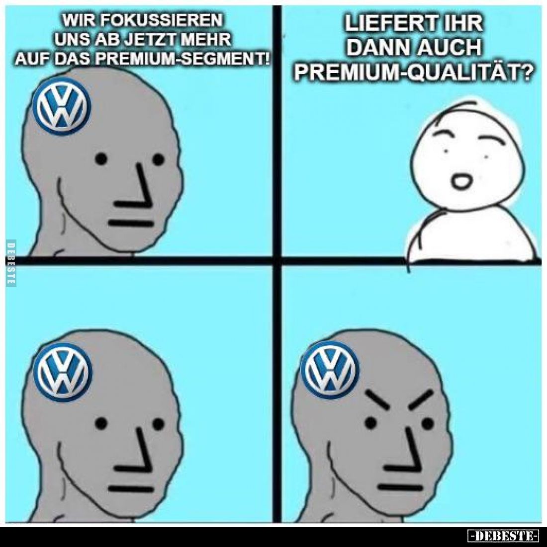 WIR FOKUSSIEREN UNS AB JETZT MEHR AUF DAS PREMIUM-SEGMENT!

LIEFERT IHR DANN AUCH PREMIUM-QUALITÄT?
