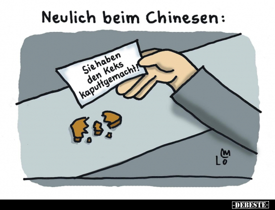 Chinesen, Keks