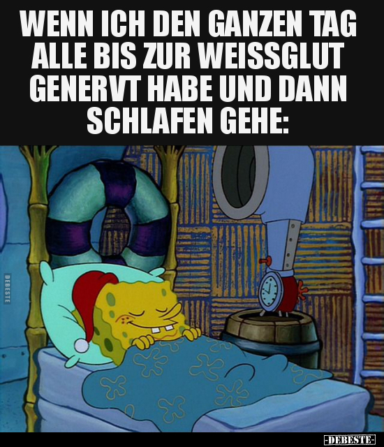 Wenn, Genervt, Schlafen