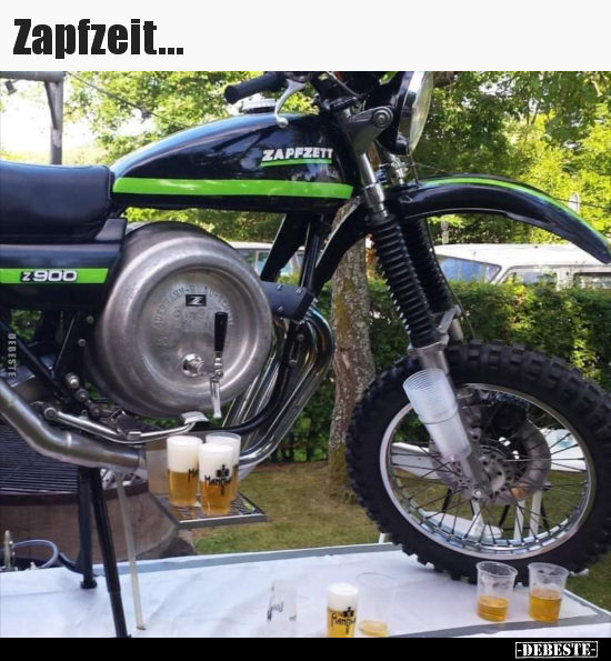 Zapfzeit...