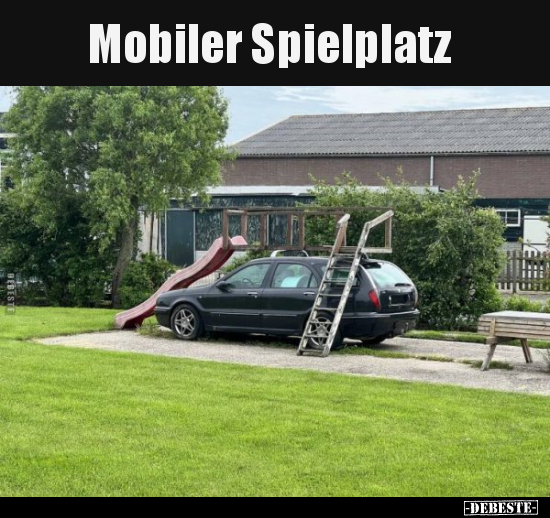 Mobiler Spielplatz.. - Lustige Bilder | DEBESTE.de